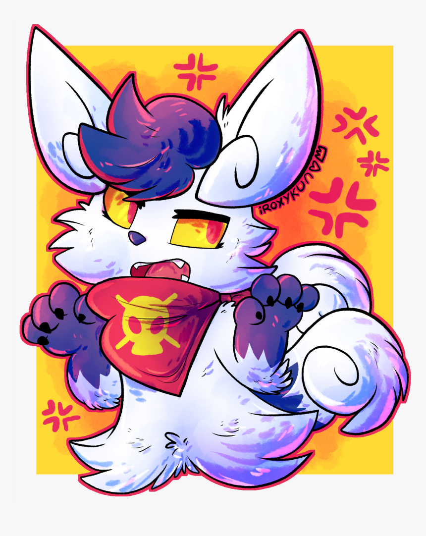 [owed] Rawr Means I Love You In Meowstic - Cartoon, HD Png Download