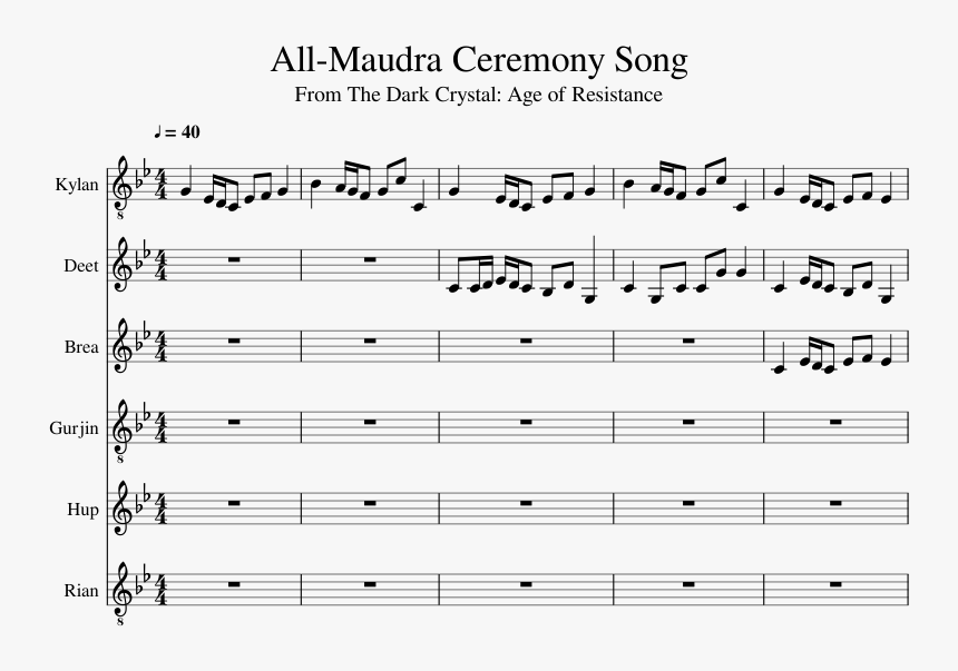 Halloween Flute Sheet Music, HD Png Download