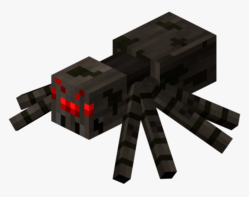 Create - Spider From Minecraft, HD Png Download