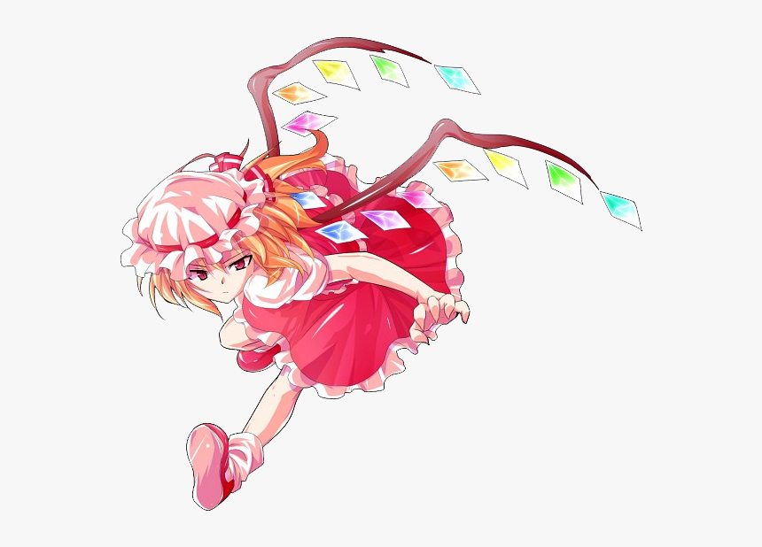 F - Flandre Scarlet No Background, HD Png Download