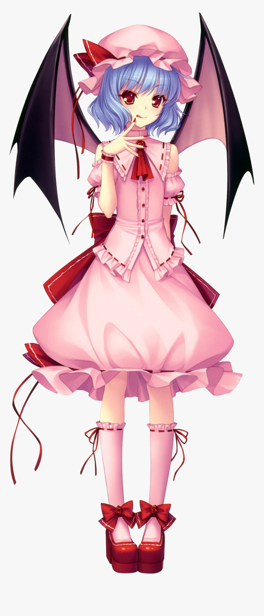 Remilia And Flandre Scarlet From Touhou , Png Download - Remilia Scarlet Render, Transparent Png