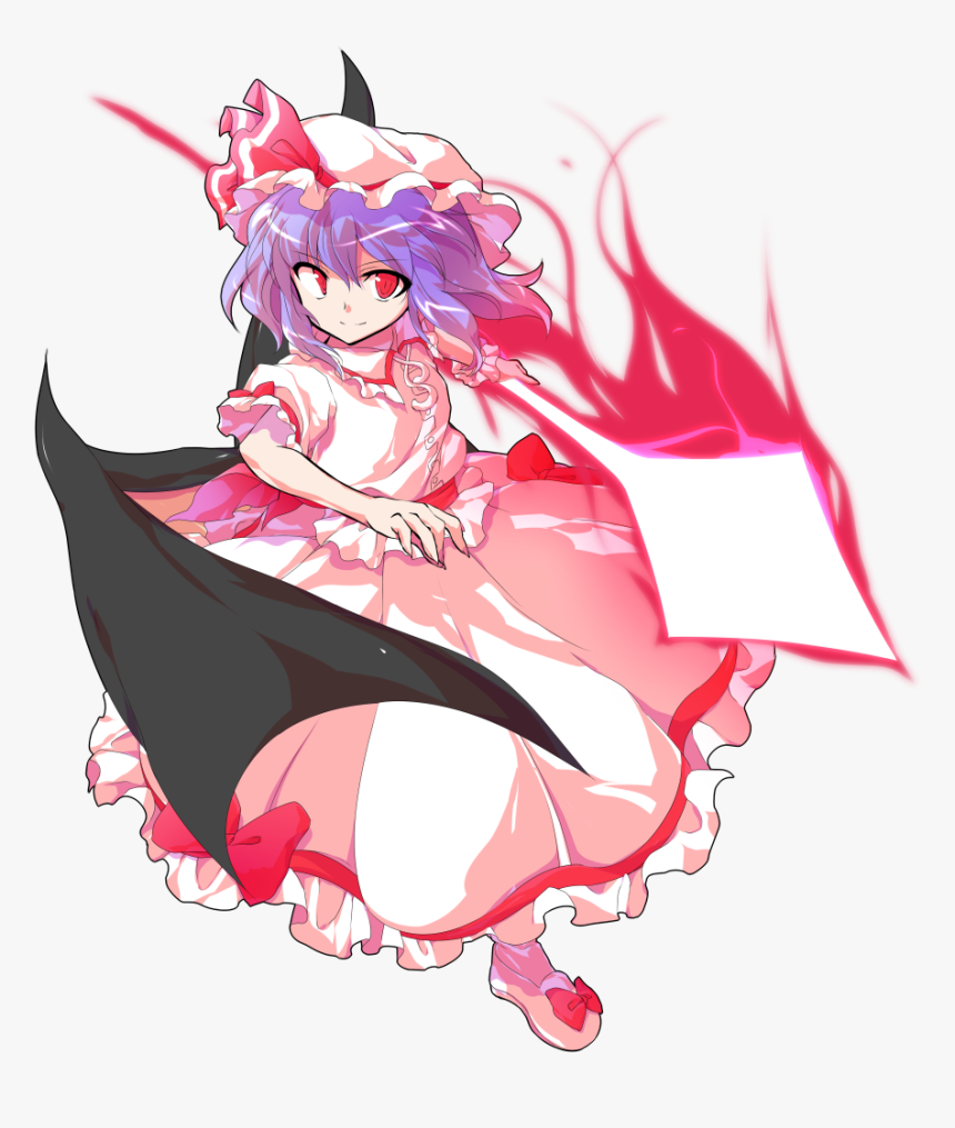 Al @ Touhou 17 В Twitter - Remilia Scarlet Render, HD Png Download