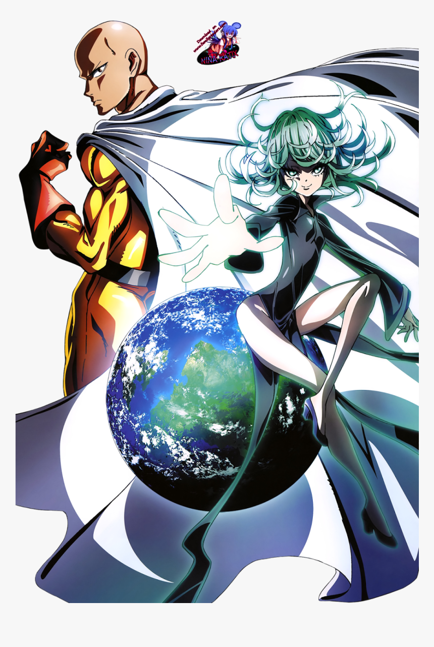 Transparent One Punch Man Png - Saitama One Punch Man Tatsumaki, Png Download