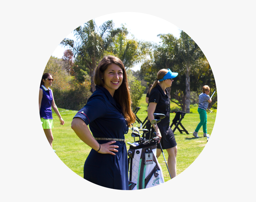 Of High Heel Golfer - Jenn Harris High Heel Golfer, HD Png Download