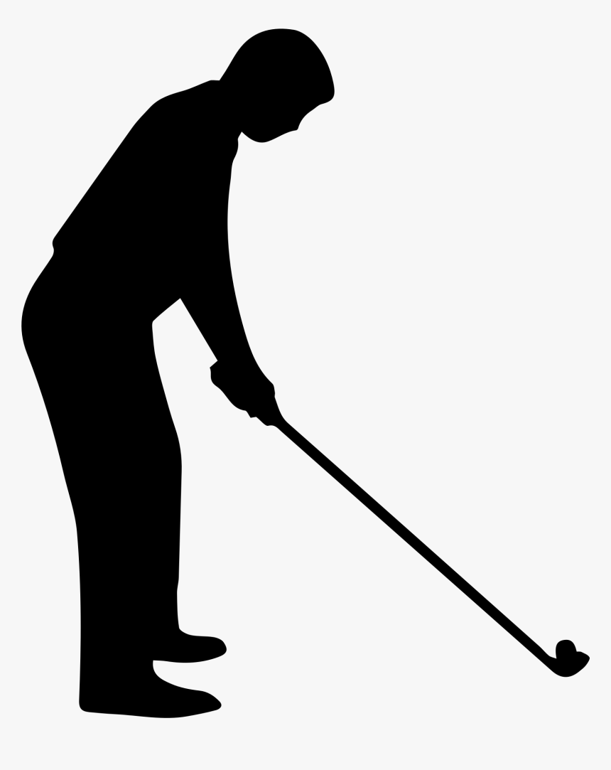 Golf Silhouette Png - Clipart Golf, Transparent Png