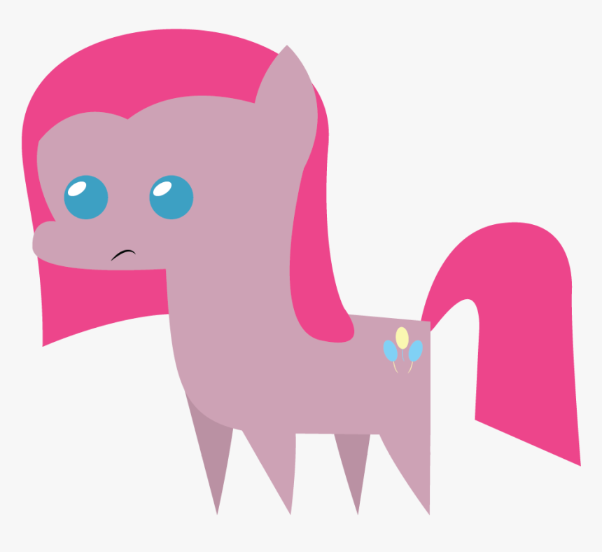Pony Pink Mammal Purple Vertebrate Nose Head Cartoon - Cartoon, HD Png Download