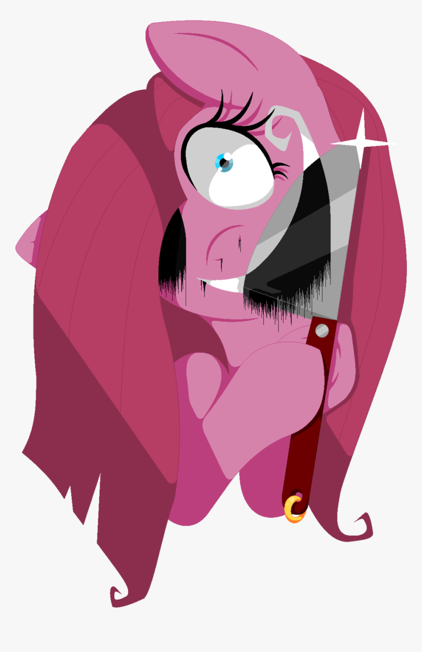 Pinkamena Knife Smile By Sketching Shadows-d66vf3n - Pinkamena Niafe, HD Png Download