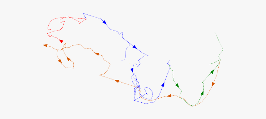 Battuta Path 1332 1346 - Drawing, HD Png Download
