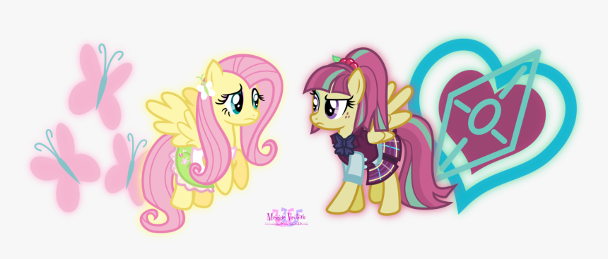 فلی بر علیه سور - Equestria Girls Fluttershy Vs Sour Sweet, HD Png Download