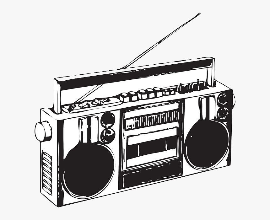 Boom Box Clip Art, HD Png Download
