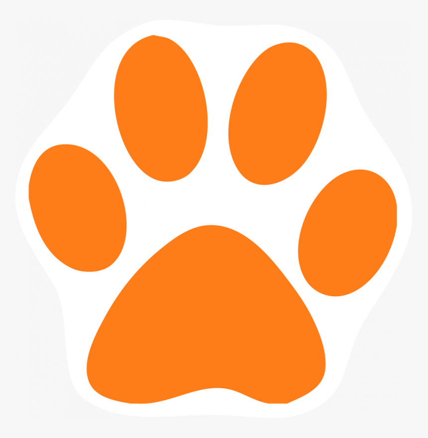Custom Cat Paw Car Magnets - Gold Paw Print Transparent Background, HD Png Download