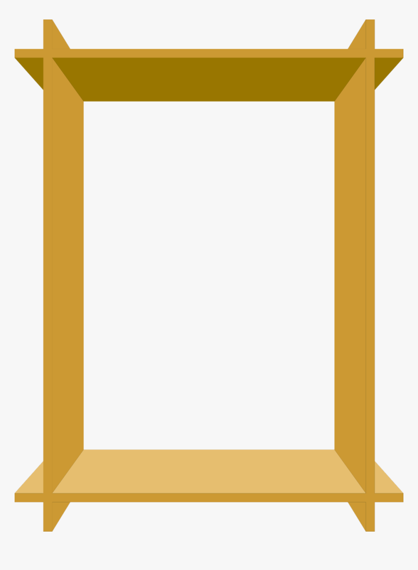Rectangle,picture Frame,line,parallel,clip Art,furniture - 3d Frames, HD Png Download