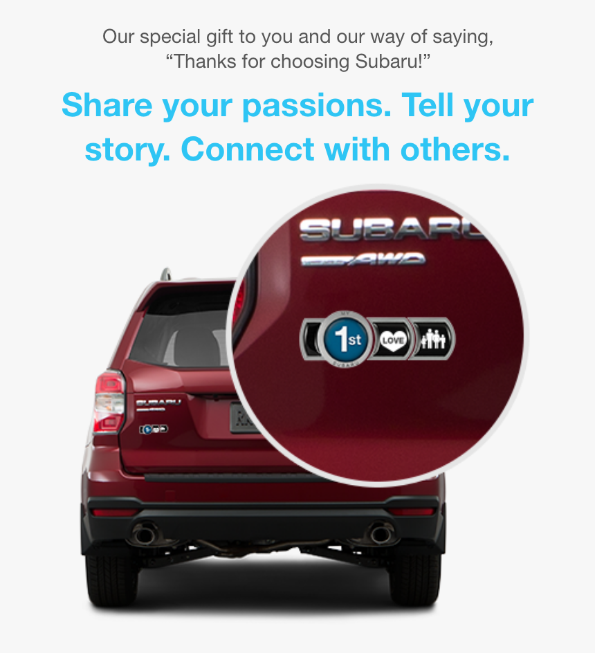 My First Subaru Badge, HD Png Download