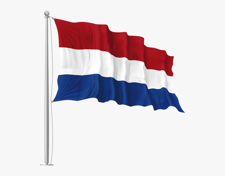 Netherlands Waving Flag Png Image - Italy Flag Waving Png, Transparent Png