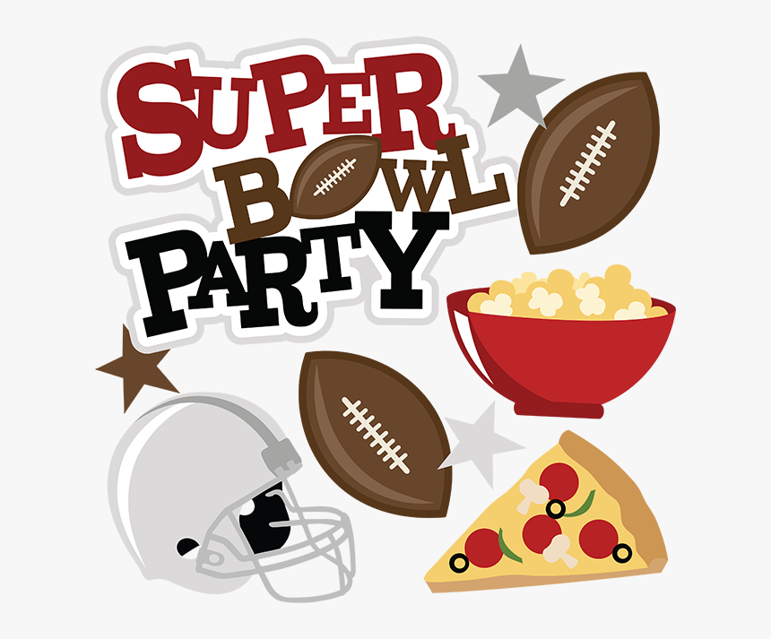 Super Bowl Party Png, Transparent Png