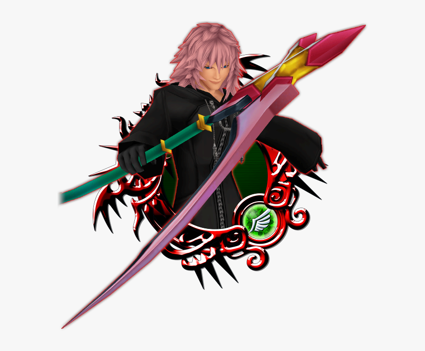 Marluxia B - Kingdom Hearts 3 Angelic Amber, HD Png Download