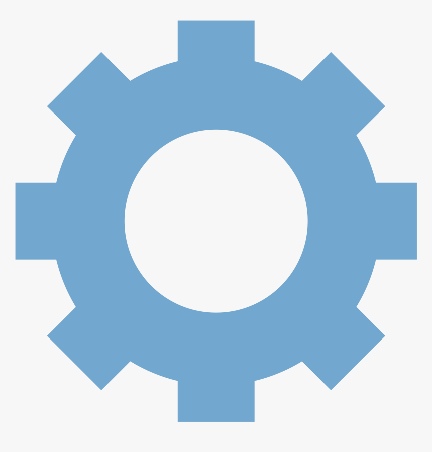 Public Domain Gear Icon, HD Png Download