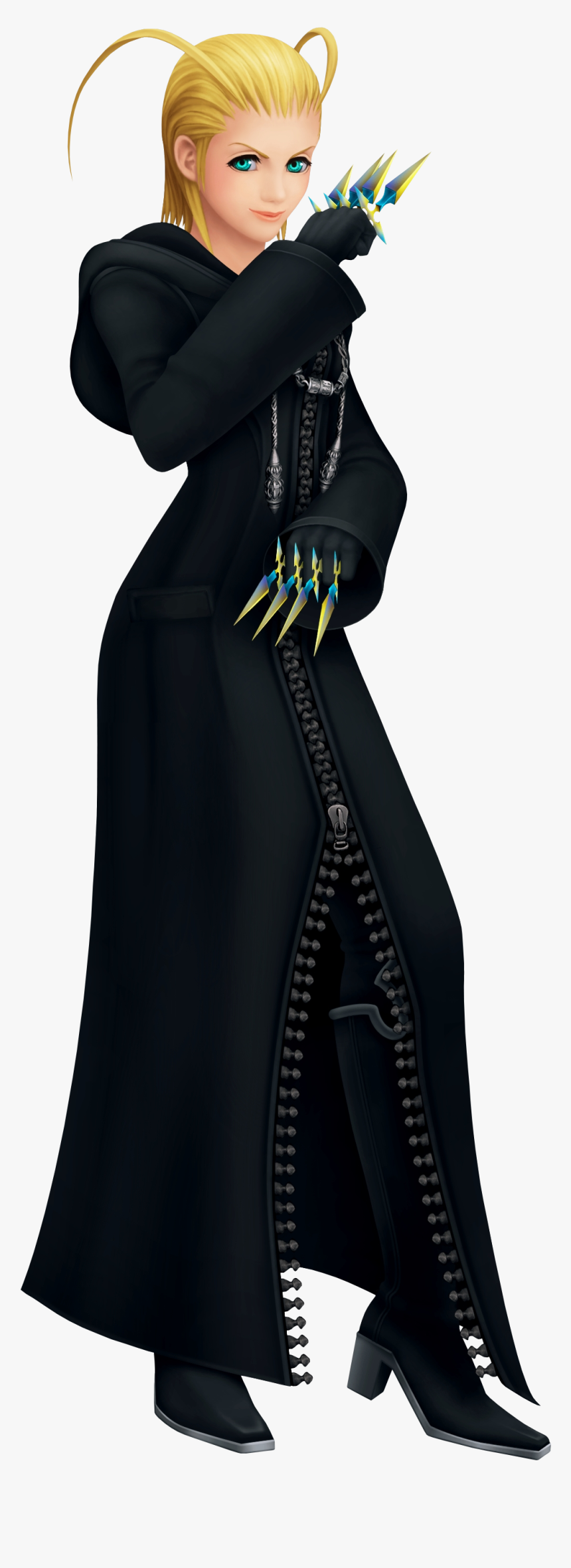 Kingdom Hearts Organization 13 Larxene, HD Png Download