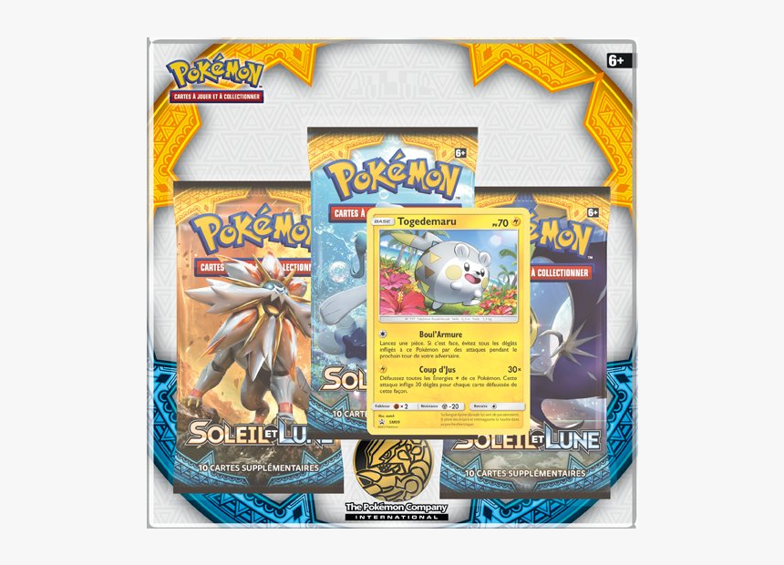 Pack Booster Pokemon Soleil Lune, HD Png Download