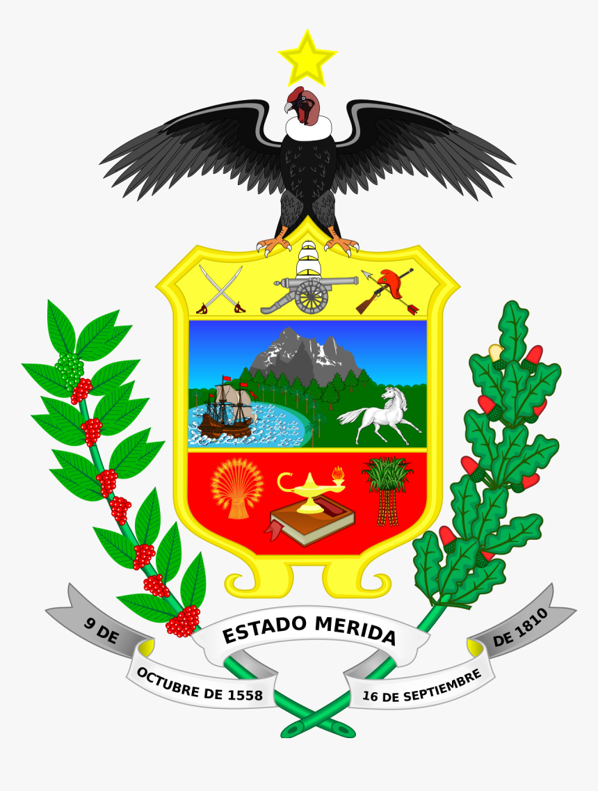 Escudo Del Estado Merida, HD Png Download