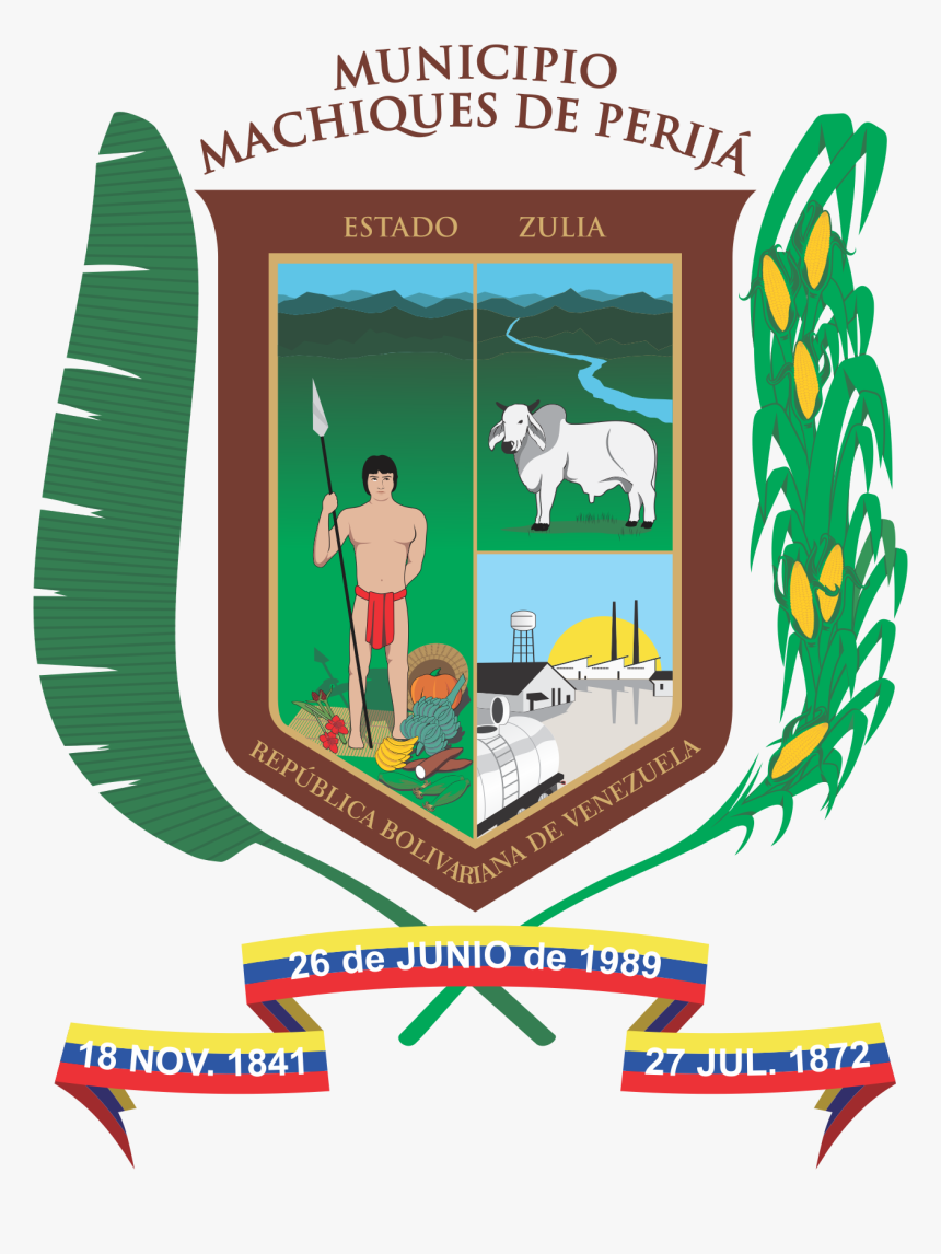 Escudo Machiques De Perija - Bandera De Machiques, HD Png Download