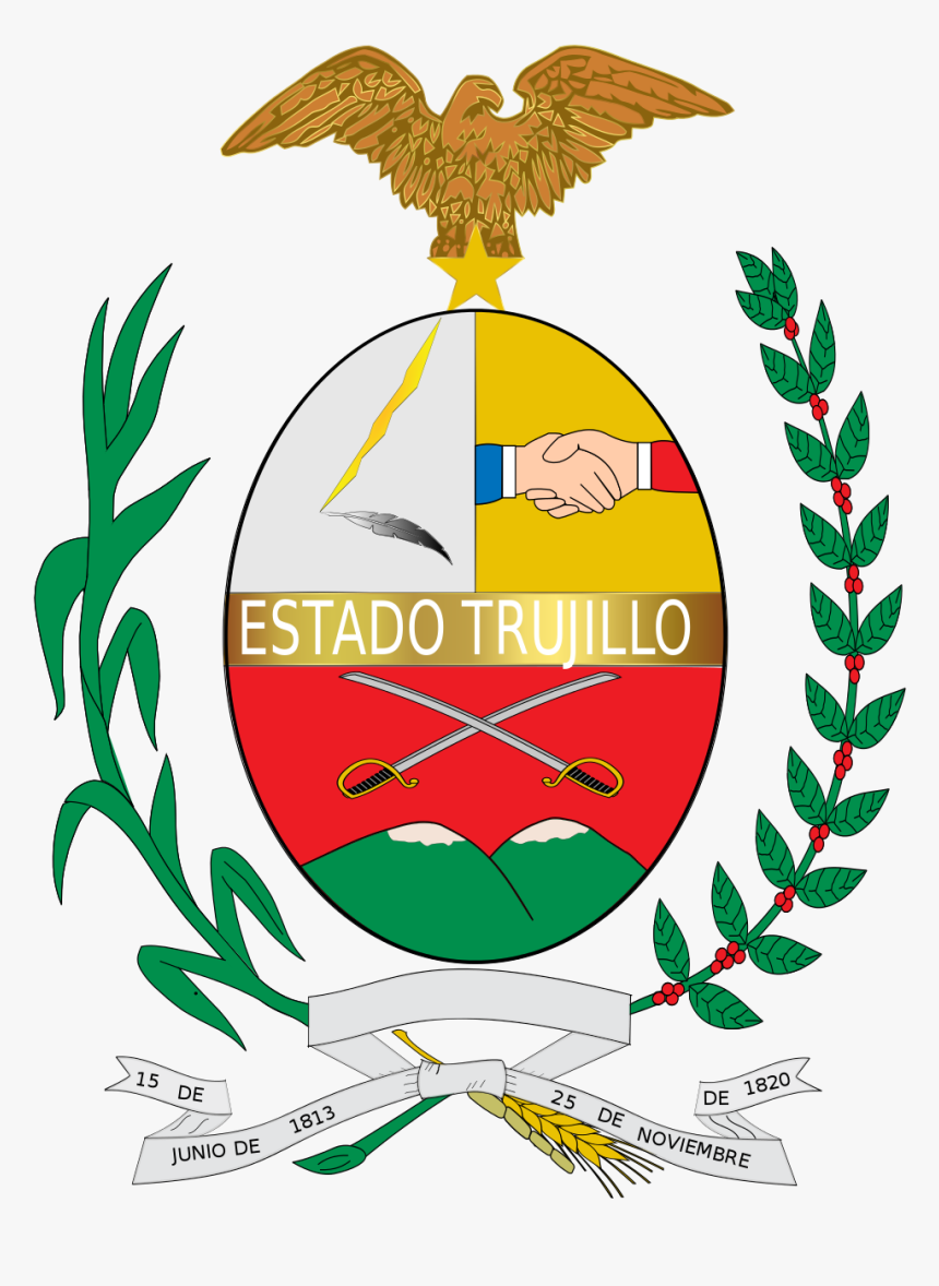 Escudo Del Estado Trujillo Venezuela, HD Png Download