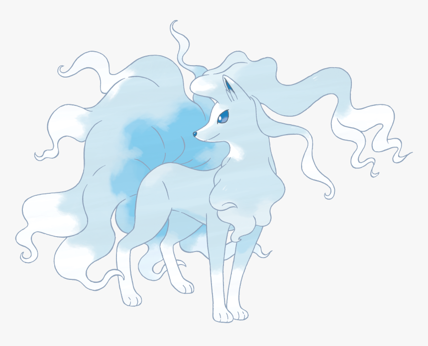 Alolan Ninetales, HD Png Download