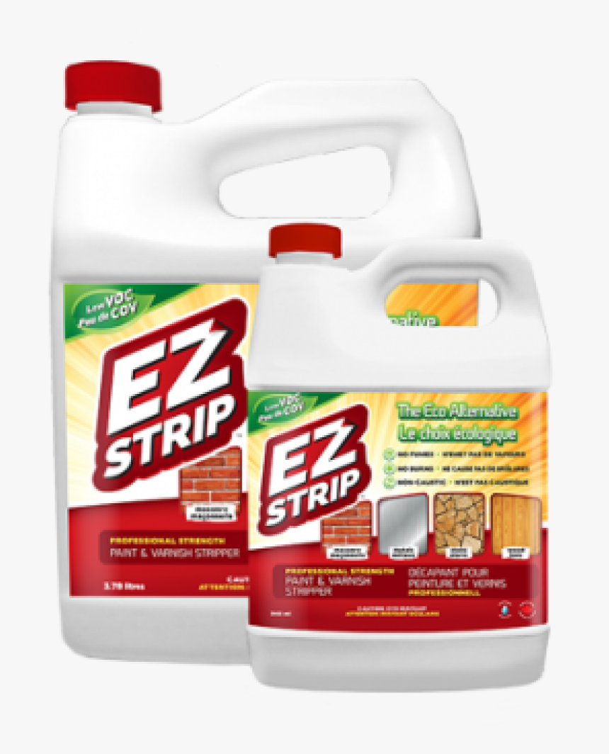Ez Strip Paint & Varnish Remover 946ml - Plastic, HD Png Download