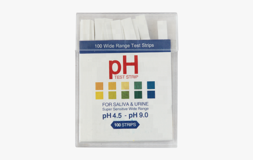 Test Strip Saliva & Urine Ph 0-14 Test Strip With Ce,fda - شرائط فحص البول Ph, HD Png Download