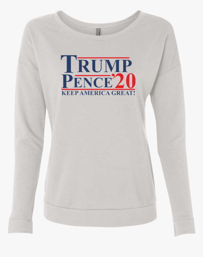 Trump Pence 2020 Ladies - Long-sleeved T-shirt, HD Png Download