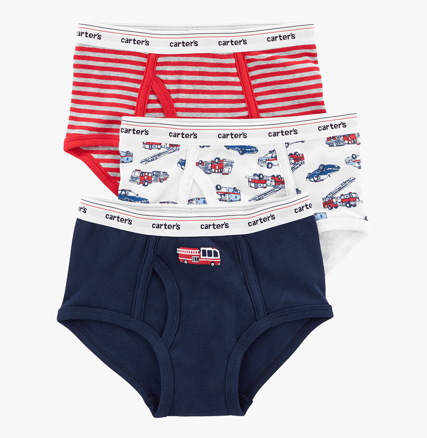 Carter S Underwear 3 Pair Briefs-preschool Boys , Png - Carter's Underwear Boy, Transparent Png