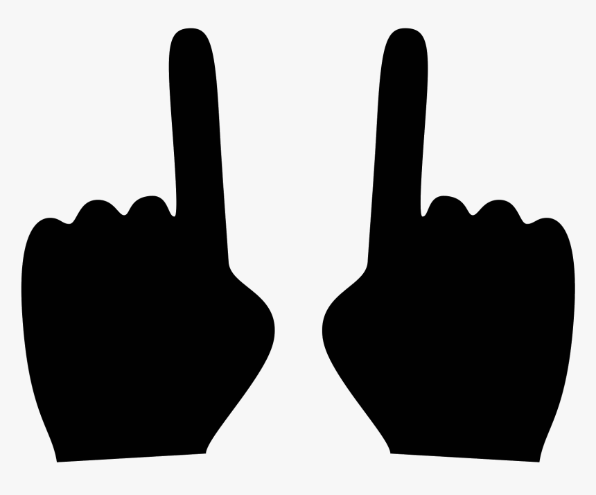 Unlike Other Icon Packs, Our Web Icons Are Designed - Two Fingers Two Hands, HD Png Download