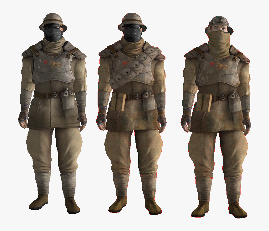 New California Republic Uniform, HD Png Download