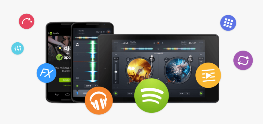 The Dj App For Android - Play Music, HD Png Download