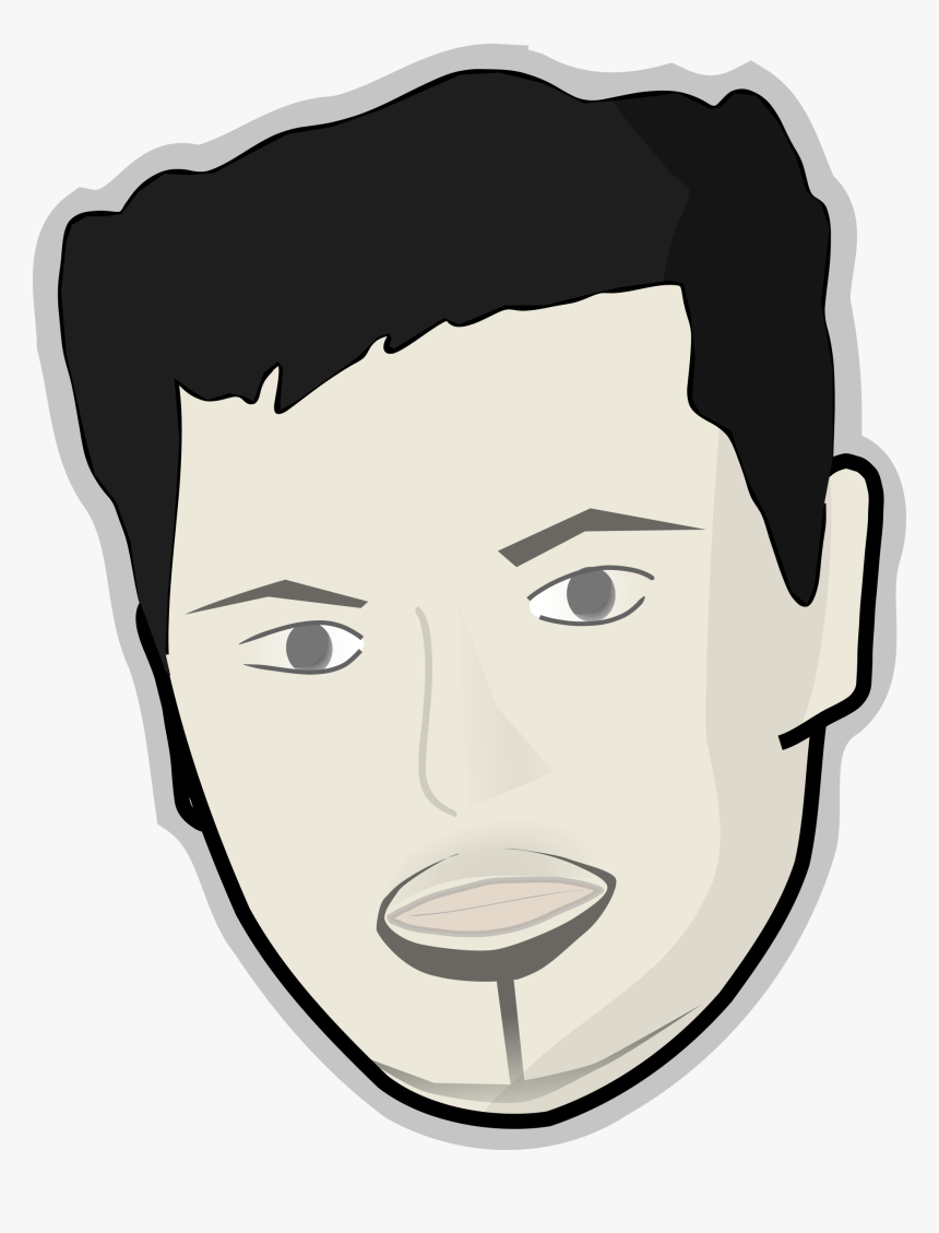 Clip Art Vector Graphics Face Drawing Human Body - Human Face Png Vector, Transparent Png