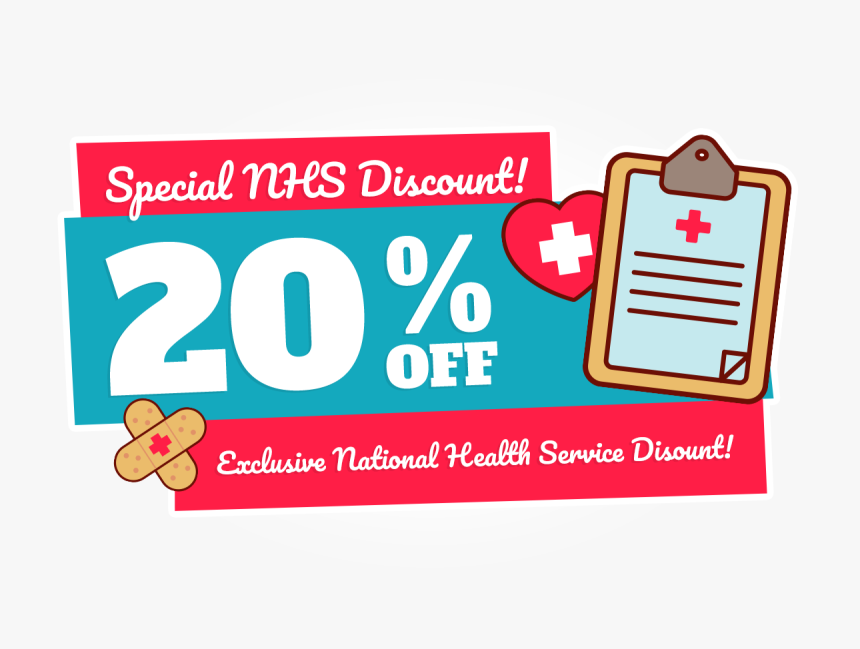 Nhs 20%, HD Png Download