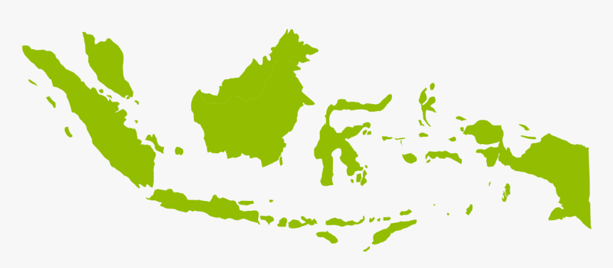 Indonesia Map Red Png, Transparent Png