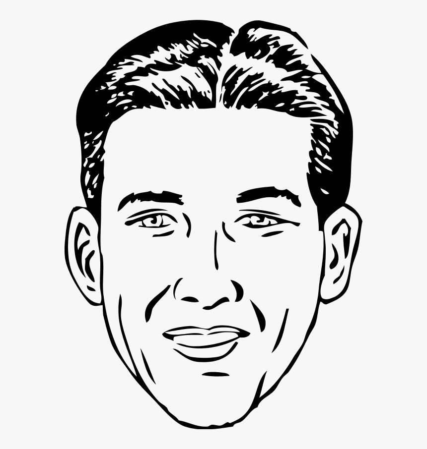 Cartoon Man Face - Hosmer Angel Sherlock Holmes, HD Png Download
