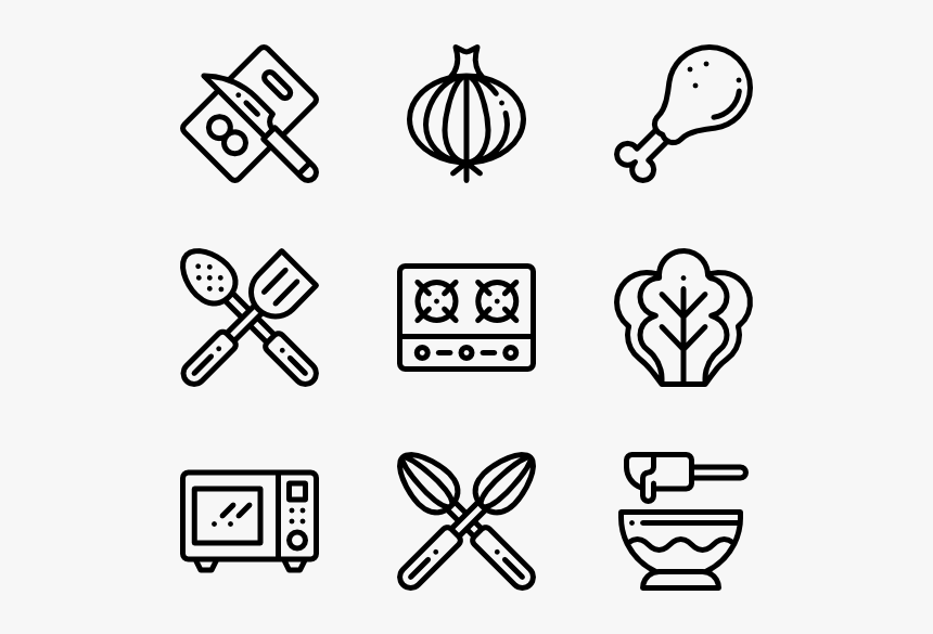 Cooking - Design Icons Vector, HD Png Download