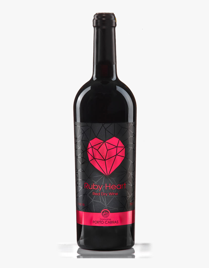 Ruby Heart - Domaine Porto Carras Wine, HD Png Download