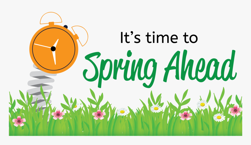 Transparent Spring Ahead - Spring Ahead Transparent Logo, HD Png ...