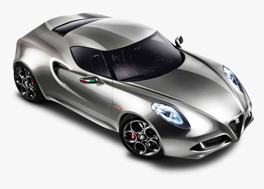 Alfa Romeo 4c Silber, HD Png Download