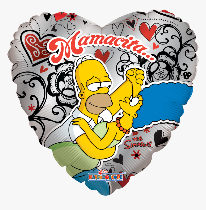 Homero Y Marge Enamorados, HD Png Download