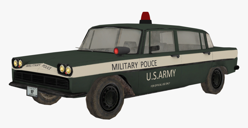 Police Car Png - Call Of Duty Black Ops Military Police, Transparent Png
