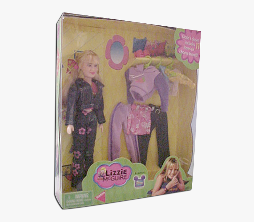 Disney S Lizzie Mcguire Hilary Duff Doll Gift Set Closet - Barbie, HD Png Download