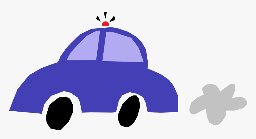 Police Car Refixed Clip Arts - Car, HD Png Download