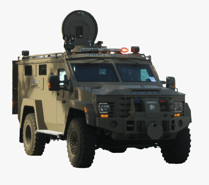 Swat Armed Vehicle - Police Armored Vehicle Png, Transparent Png