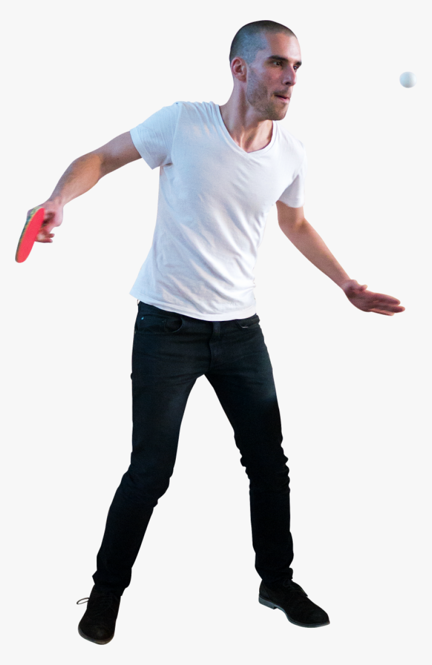 People Transparent Png Pictures Icons And Png - People Playing Table Tennis Png, Png Download
