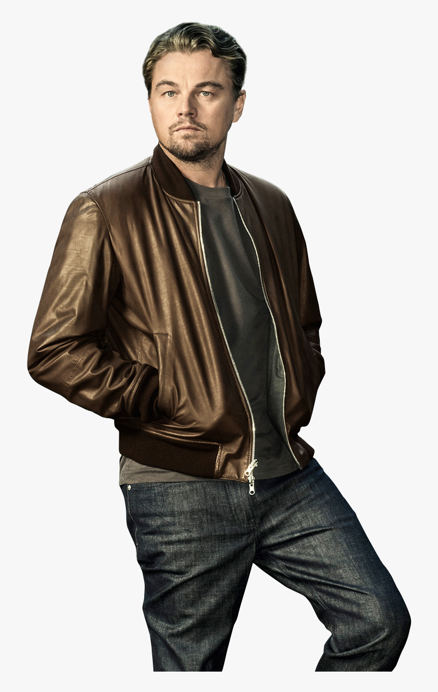 Celebrity Png Man Standing Leonardo - Leonardo Dicaprio Png, Transparent Png