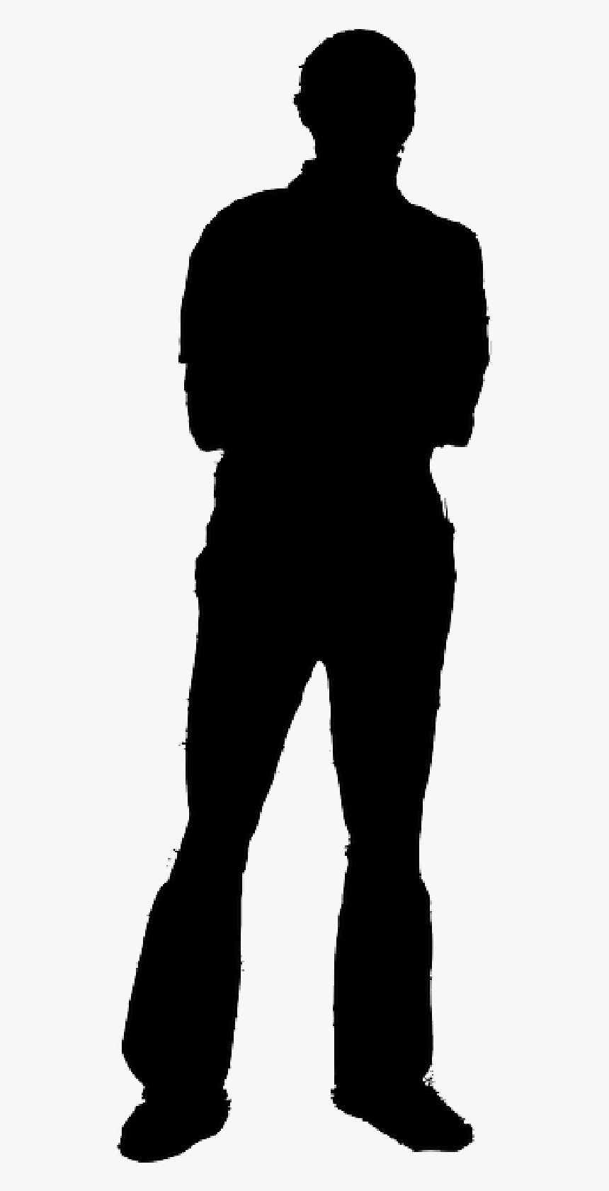 Silhouette Vector Graphics Portable Network Graphics - Young Man Silhouette Png, Transparent Png